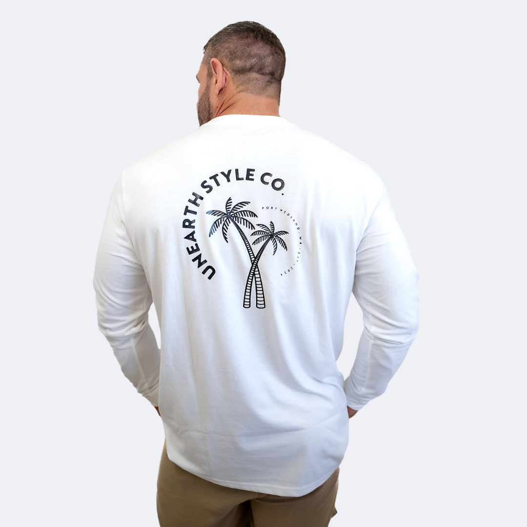 Horizon Palm Long Sleeve T Shirt Unisex