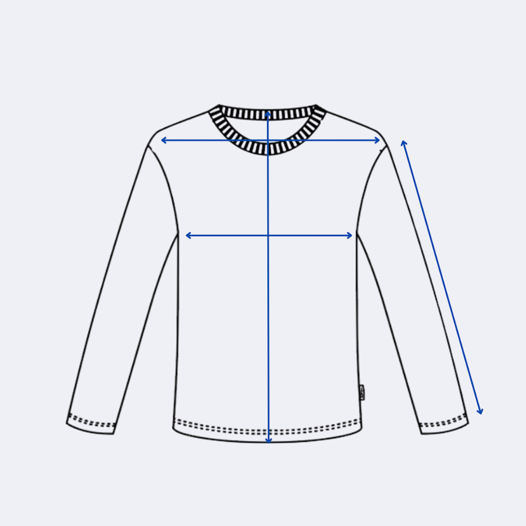 Horizon Palm Long Sleeve T Shirt Unisex